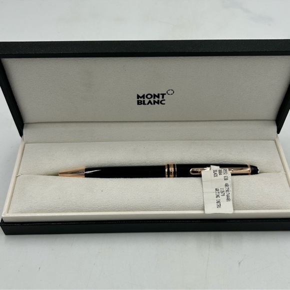 Mont Blanc Meisterstuck ballpoint, pen, gold/black ink - Picture 1 of 8